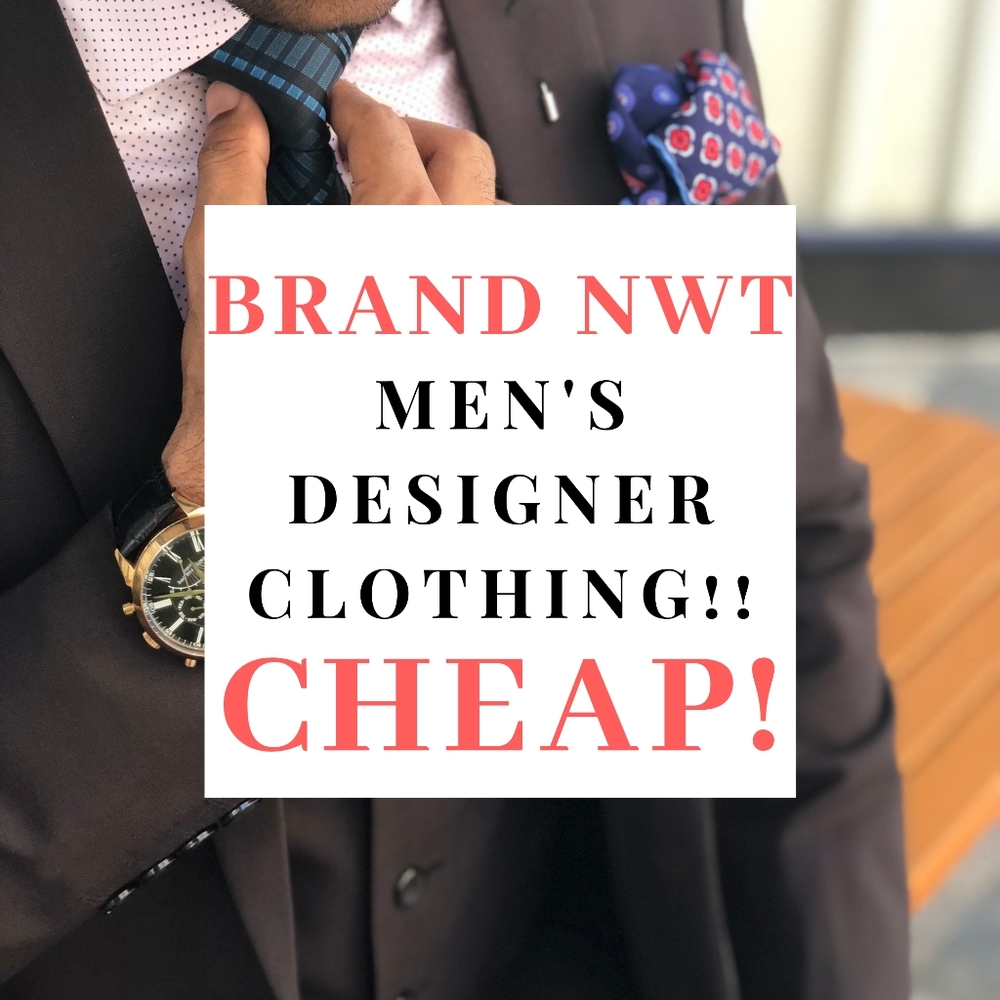 NWT Men's Designer Clothing